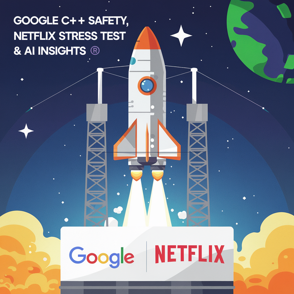 Google C++ Safety, Netflix Stress Test & AI Insights 🚀